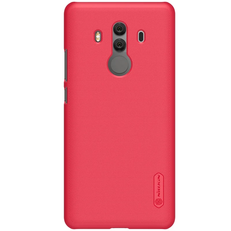 Красный Чехол для huawei mate 10 pro 6," NILLKIN Super Frosted Shield задняя крышка для huawei mate 10 pro чехол с розничной упаковкой - Цвет: Красный