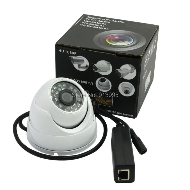 Onvif H.264 2MP Full HD 1080 P купольная IP камера Камера открытый сети IP Камера POE Поддержка обнаружения движения P2P, IE, смарт-чехол для телефона