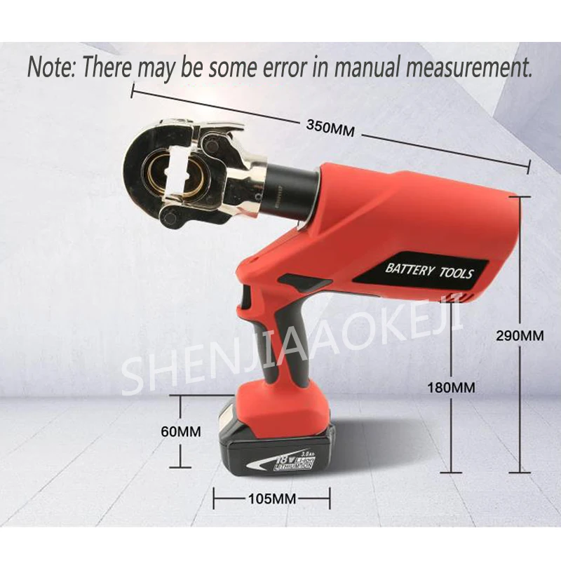Charging electrohydraulic crimping tool EC-300