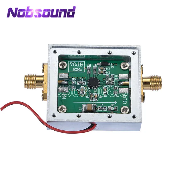 Buy AD8318 Module Logarithmic Detector LOG Amplifier Box 1M 8GHz RF Power Meter