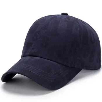 

Spring and Autumn Washed Cotton Baseball Cap with Dim printed letter Pre-curved peak Adjustable Sport Hat for Men and Women Fade