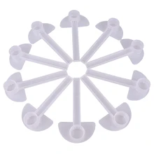 10PCS Honig Eingang Feeder Bienenzucht Kappe Gewinde Feeder Imker Bee Halten Auszustatten Hive Werkzeug(China)