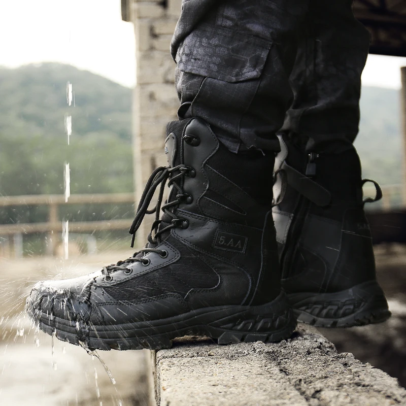 MANLI/уличная тактическая спортивная мужская обувь; Водонепроницаемая походная обувь; мужские уличные зимние охотничьи ботинки; горные ботинки; мужские армейские ботинки