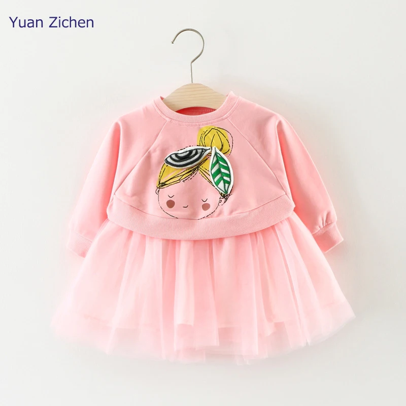Thick Warm Girl Dress Cut Lace Wedding Party Dresses+Coat Ball Gown Dress For Girls New Year Products Costumes Winter Child Kid