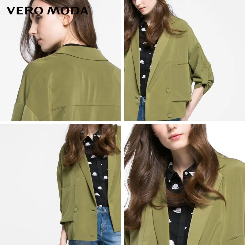 Vero Moda Новинка Женская Куртка Свободный Стиль Жакет Женский Женские Одежды|