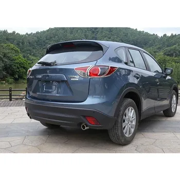 

ABS Chrome Plastic Rear Headlight Lamp Cover trim Tail Light Lamp Hoods Decoration For 2012-2015 Mazda CX-5 5DR