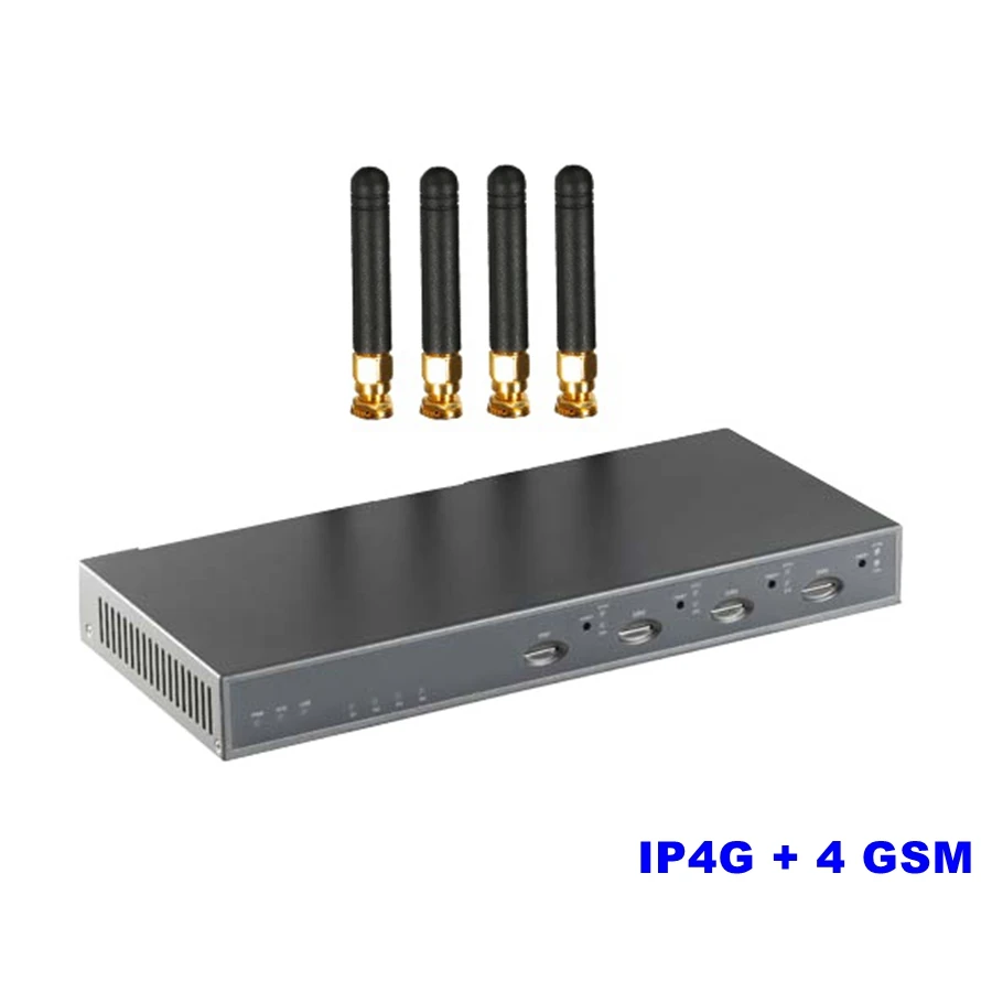 IP4G 4 GSM IP PBX Server GSM SIM SIP IAX2 VoIP Asterisk