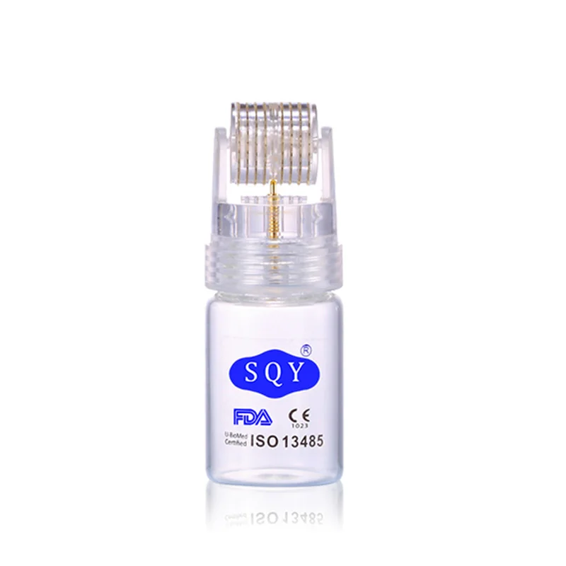 Micro Needle Hydra Roller FDA Cleared Serum Import Derma Roller 192 Gold Coated Titanium 0.25mm Pins