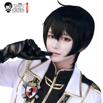 

HSIU NEW High quality Ristu Sakuma Cosplay wig Ensemble Stars Anime game costeme play wigs Halloween costumes hair
