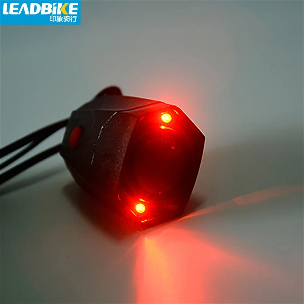 Leadbike велосипедный рога обновленная версия со светодиодным передним светом 6