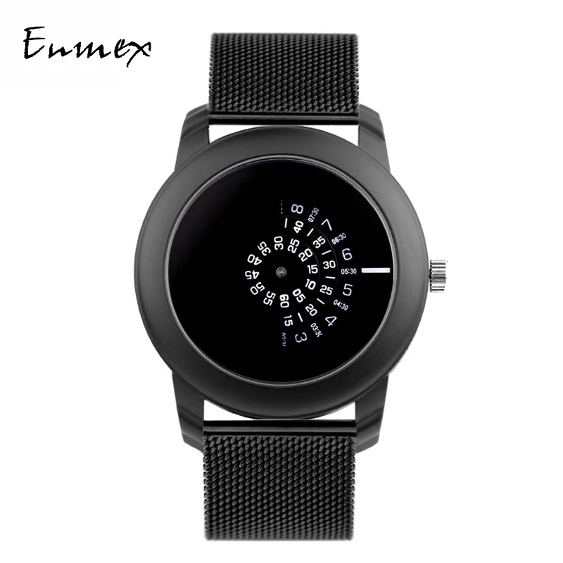 Новинка, мужские наручные часы Enmex В креативном стиле, Черная Камера, классный дизайн, силиконовый ремешок, повседневные Кварцевые спортивные часы