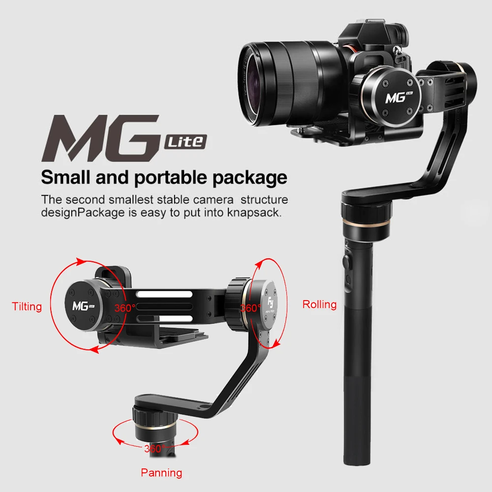 Buy MG Lite 3 Axis Handheld Mirrorless Camera Gimbal