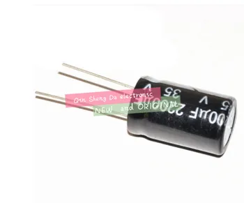 

50PCS 2200UF 35V electrolytic capacitor 35V2200UF 16*25MM