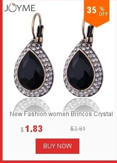 Модные ювелирные изделия, покрытые серебром, большие черные серьги с кристаллами Brinco, массивные красные Висячие серьги для женщин, женские Серьги Brincos