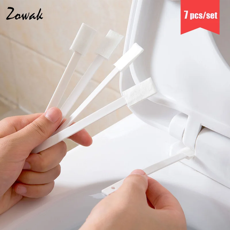 

7pcs Computer Window Cleaning Brush Door Groove Keyboard Gap Cleaner Cranny Dust Track Cup Wash Sink Toilet Tool Brushes Corner