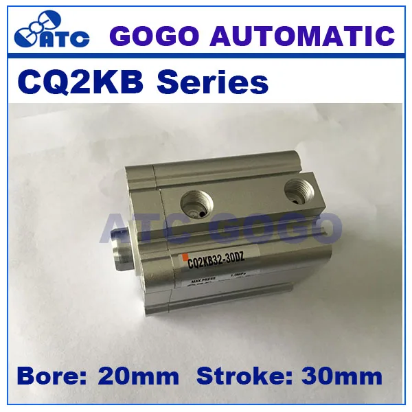 CQ2KB20 30DZ SMC type Non rotating single rod double acting bore 20mm