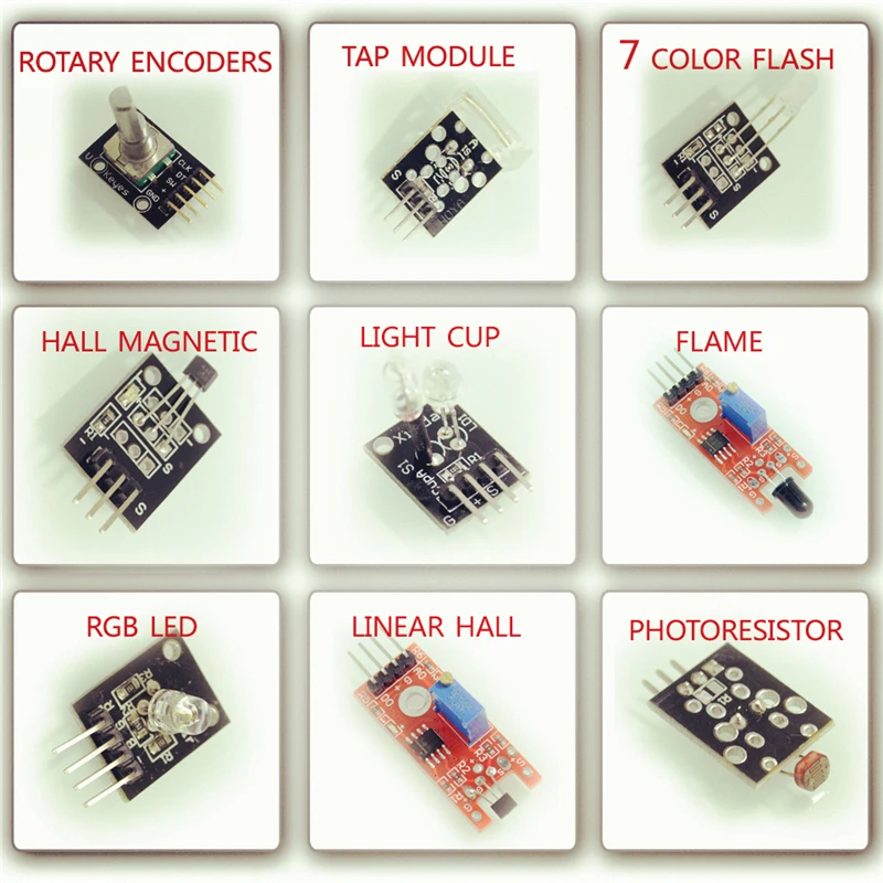 37 шт./лот плата для монтажа сенсорных модулей комплект для Arduino Diy Kit Raspberry Pi 3/2 Модель B видов хит лазерный термометры