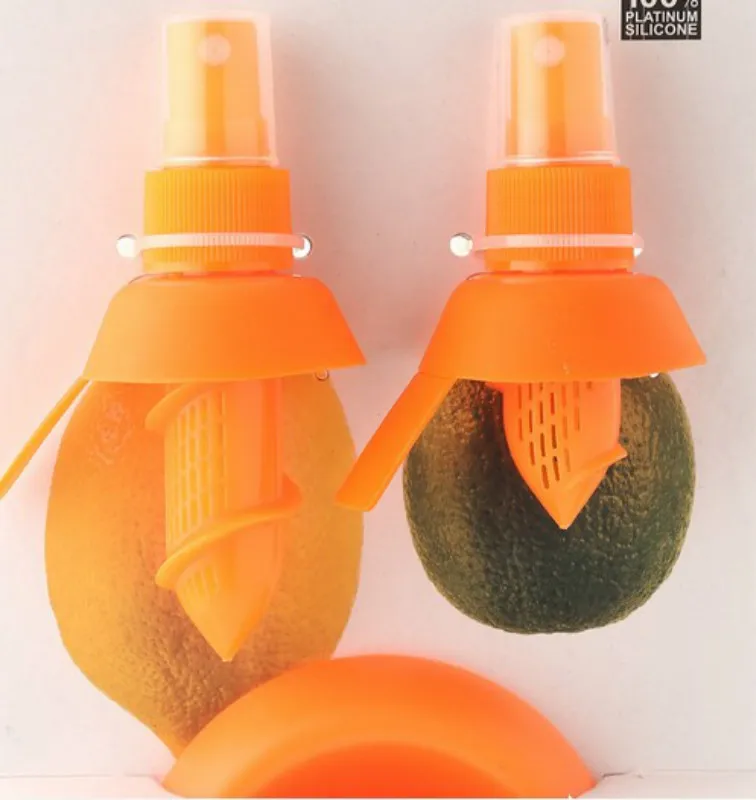2Pcs Kitchen Accessories Lemon Sprayer Fruit Juice Citrus Spray