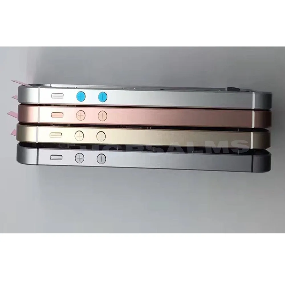 IP114 NEW Full Housing For iPhone  SE Middle Frame Bezel Chassis Back Housing Battery Door Rear Cover  With Flex Cable Assembly (1)