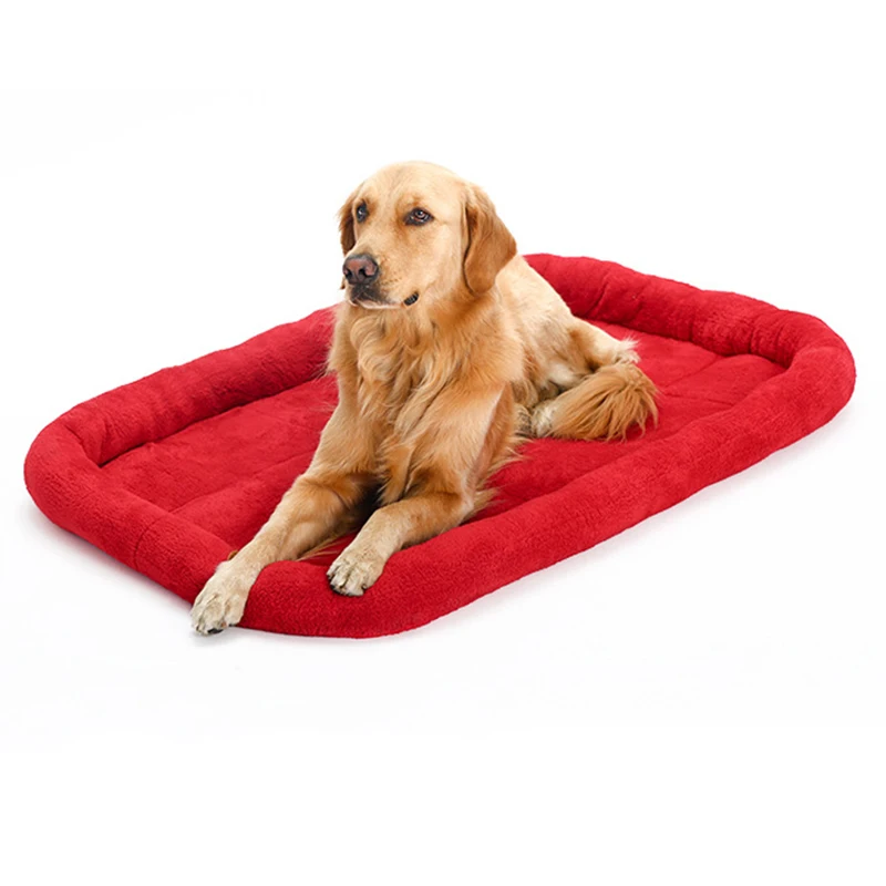 

Venxuis New Big Size Pet Dog Cushion Warm Dog Sleeping Bed Large Dog Retriever Cage Mat Pet House Mat L Retail And Wholesale