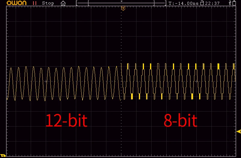 12 bit vs 8 bit