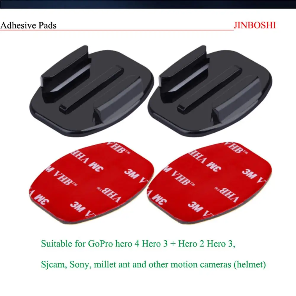  Action Camera Accessories Mount for GoPro Hero 6 5 7 Xiaomi Yi 4K Sjcam Sj4000 M10 M20 Eken H9 H9r 