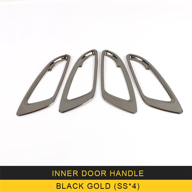For Chevrolet Equinox Car Styling Inner Gate Door Handle Cover Trim Frame Sticker Interior Accessories