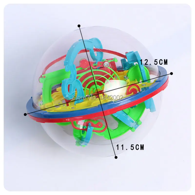 3D головоломка волшебный лабиринт шар 299 уровень perplexus волшебный интеллект мраморная головоломка игра IQ баланс Развивающие игрушки для