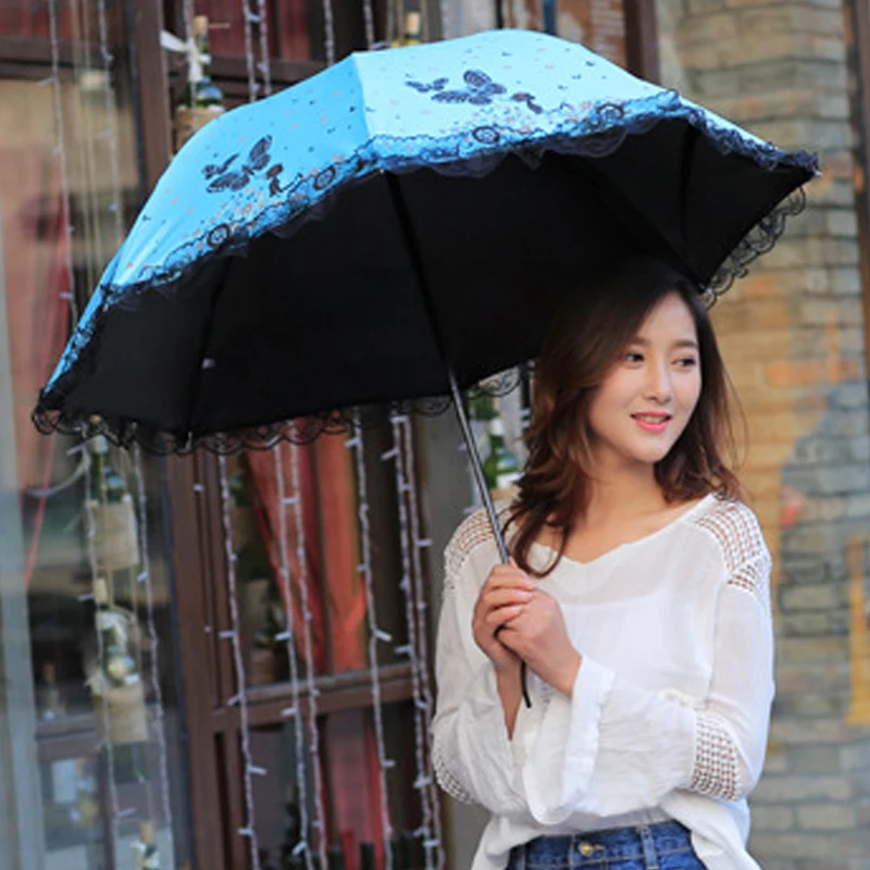 

Umbrella Sun Umbrella Mini Multicolor Folding Home Living Outdoor Children Umbrella Travel