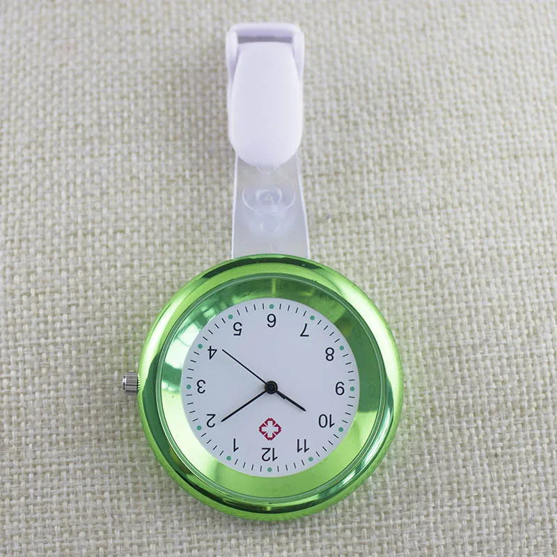

Nurse Watch Brooch Silicone Clip Infection Control Design Nurse Doctor Paramedic Brooch Fob Watch LL@17