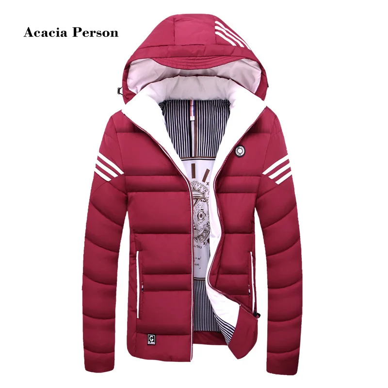 2018 New Winter jacket Men casual warm cotton down Parka coat mens jackets and coats thicken outwear brand clothing Asian size | Мужская