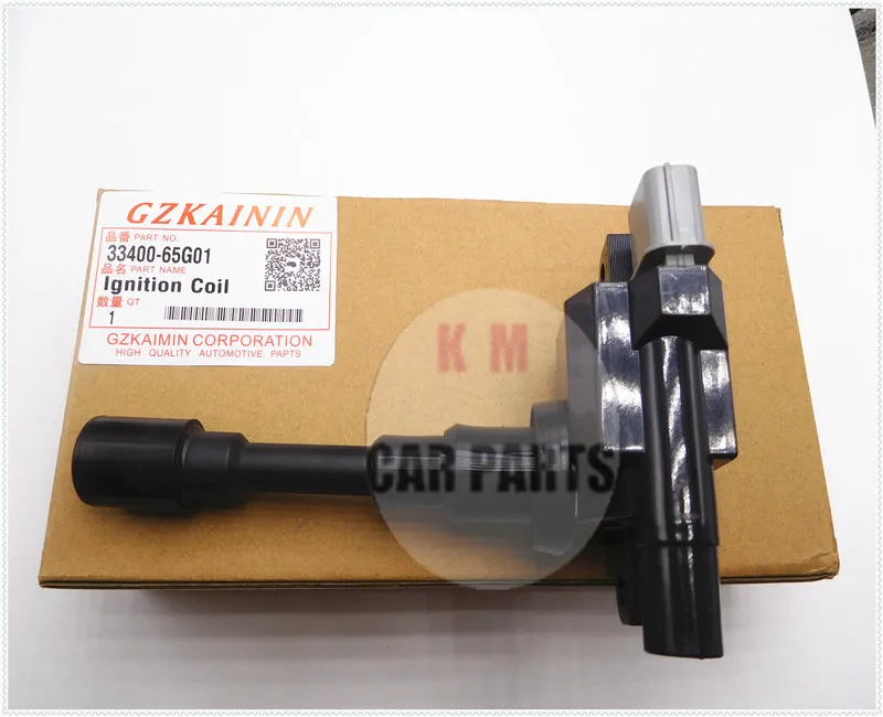 Набор 2 новая катушка зажигания oem 33400-65G00, 33400-65G01 для Suzuki Jimny Liana Swift II III 4WD SX4 4WD Ignis Grand Vitara