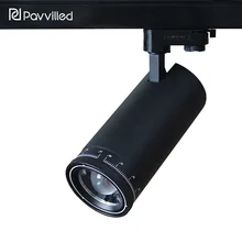 Займет 15-60 градусов масштабируемый светодиодный Трек освещение точечная лампа CRI80/90/97 в Китае(стандарты CE RHOS утвержден