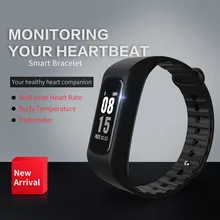 Новое поступление водонепроницаемый Bluetooth 4,0 умный Браслет мониторинг сердечного ритма Спортивный Браслет фитнес-трекер Шагомер наручные Смарт-часы