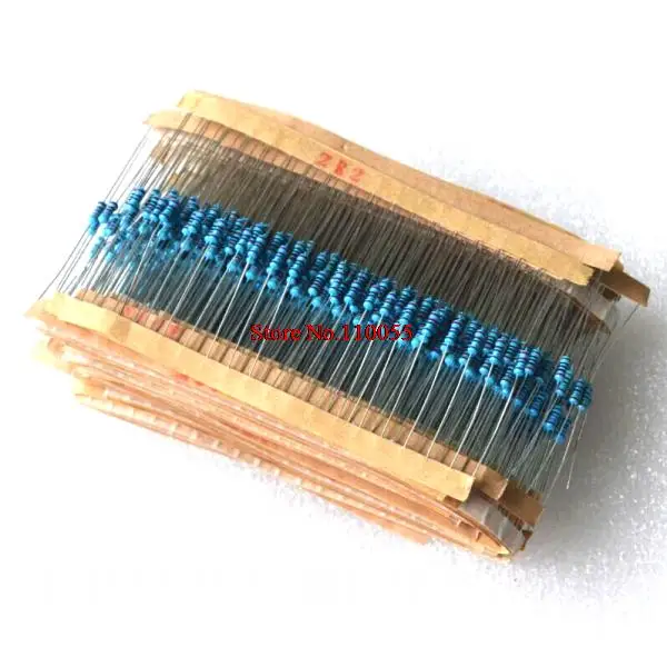 

1% 1/4W Metal Film Resistor Assorted Kit 30 Values Total 600pcs 20pcs Each In sock High Quality Hot Sale