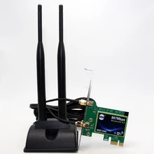 PCI-E беспроводная сетевая карта LAN 802.11AC 867 Мбит/с Bluetooth 4,0 антенна Удлинительный кабель 1,2 м