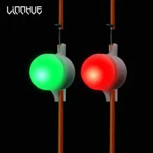 Мини светодиодный светильник Автоматическая Индукционная рыболовная сигнализация наконечник удочки Карп ночной рыболовный светильник автоматическое распознавание укуса сигнализация с 1 шт. батареей