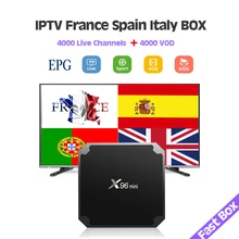 IPTV France French Italia Italy subscription 3/6/12 Month Iptv M3U Adult Latin Smart World Tv For Mag 254 256 Htv Android TV Box
