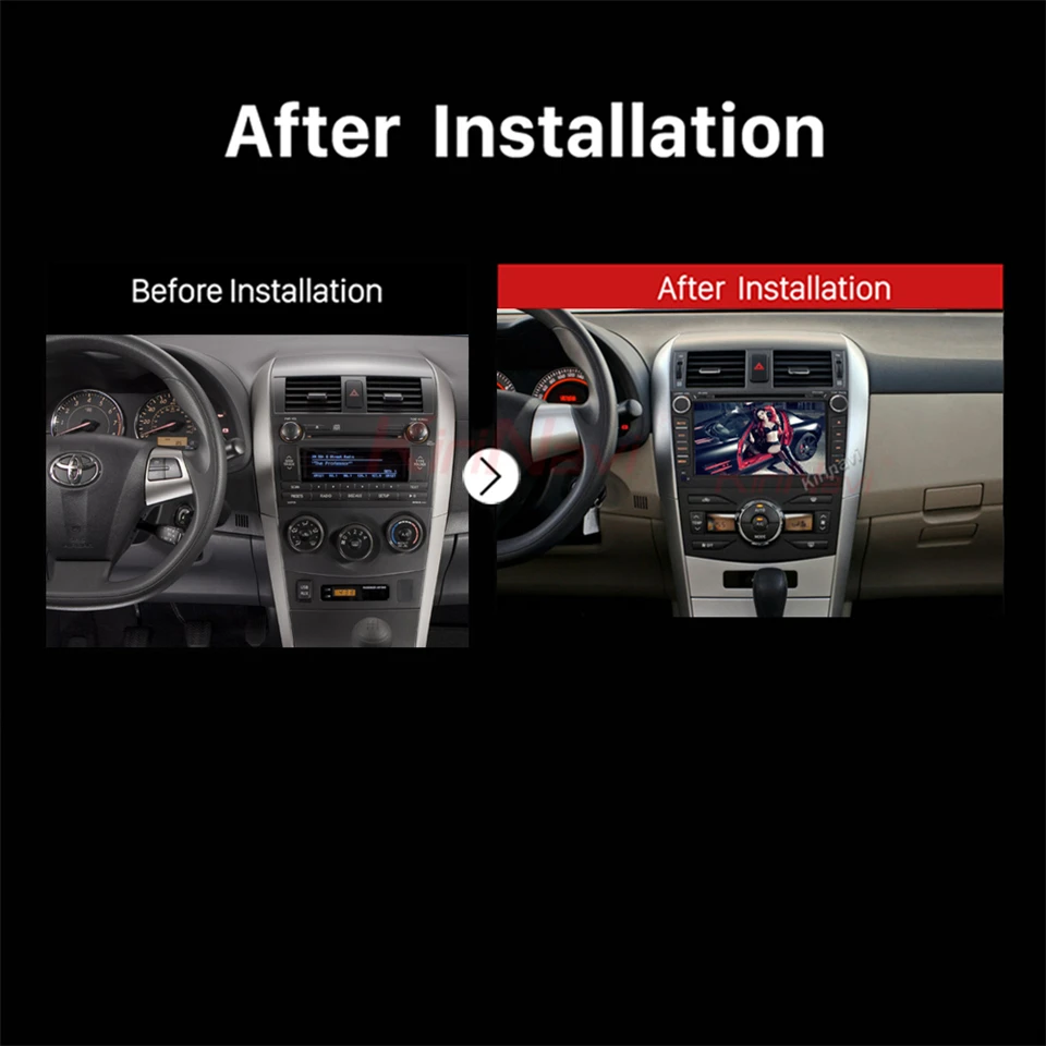 Best KiriNavi Octa core 4G LET android 7 touch screen radio for toyota corolla car dvd player 2007 - 2011 support 4K Video 4G 1 Best KiriNavi Octa core 4G LET android 7 touch screen radio for toyota corolla car dvd player 2007 - 2011 support 4K Video 4G 1