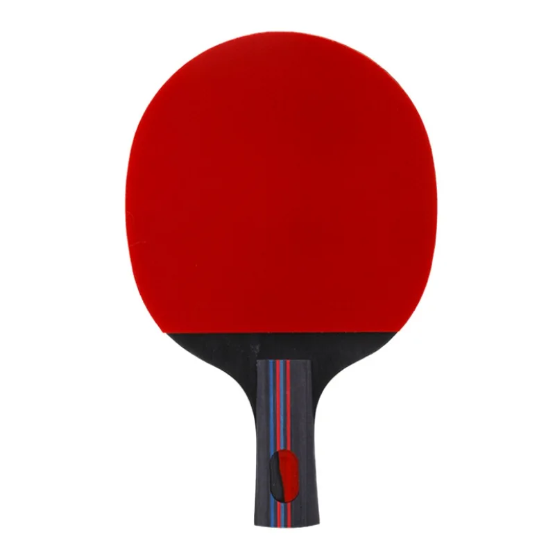 США доставка взрослые дети профессионально углеродное волокно Настольный теннис ракетка с двойным лицом прыщи-в пинг-понг содержит сумку