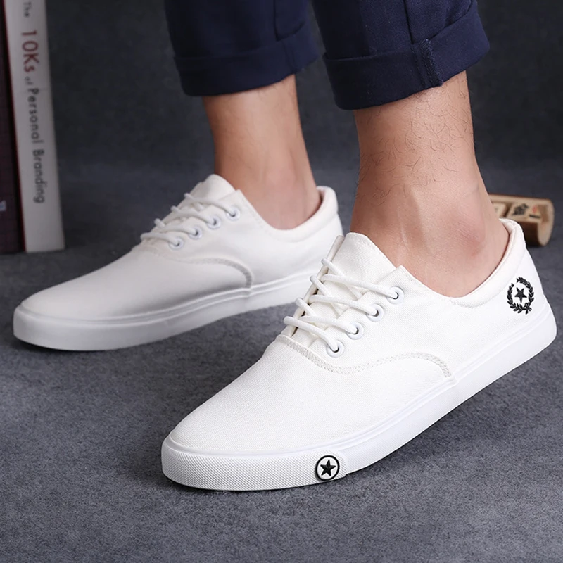 mens white casual shoes