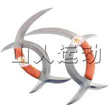 S1911 Меридиан ручные руки Двусторонняя AX полумесяц лезвия удар ножа меч 10,3"