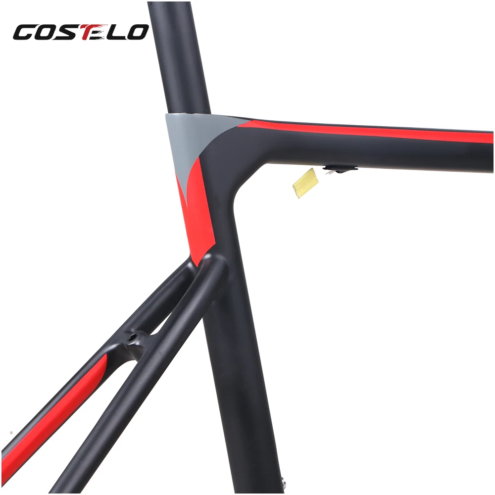 Perfect 2019 disc Costelo Speedmachine1.0 carbon road bike frame cycling frame Costelo bicycle bicicleta frameset seatpost fork headset 15