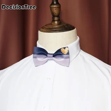 Мужские хлопковые дизайнерские облегающие темно-синие однотонные черные карманные квадратные носовые платки с бабочкой и галстуком-бабочкой