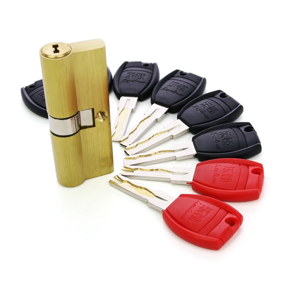 Free shipping+Customizab C Level Blade Anti Theft Door Lock Cylinder