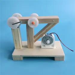 Динамо модель деревянное изобретение наука физический наборы для экспериментов генератор Дети творческие Обучающие игрушки DIY сборные