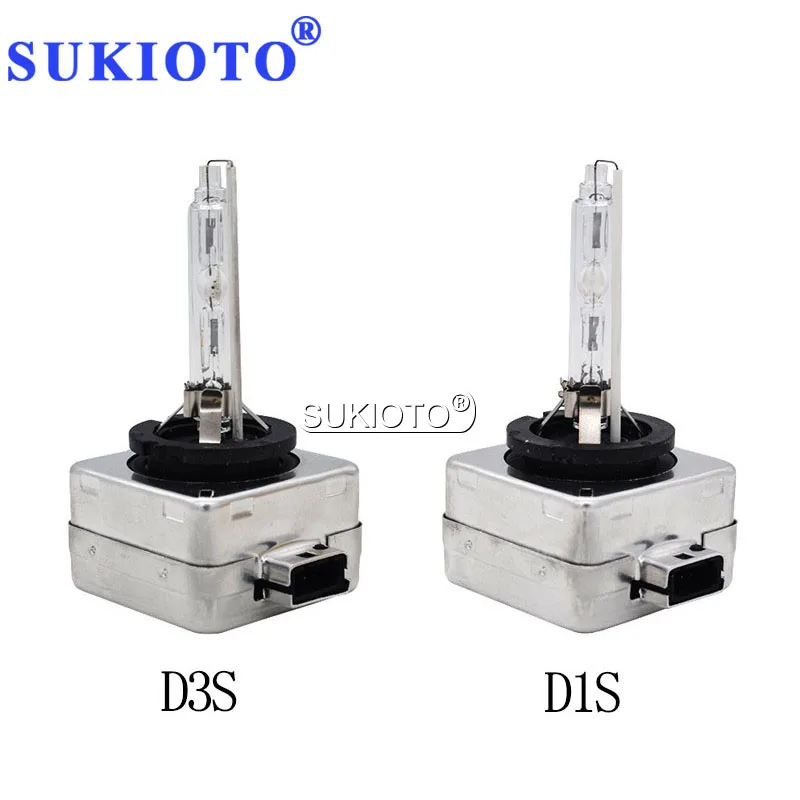 SUKIOTO D1S D3S HID ксеноновая лампа дробилка для автомобильных фар 12 V 35 W 5000 K 6000 D1R D3R 4300 8000