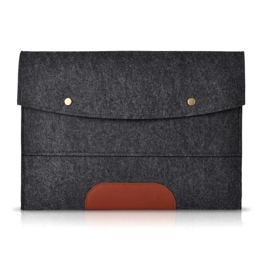 Felt Sleeve Handle Laptop Sleeve Pouch Cover Bag for iPad 2 3 4 iPad