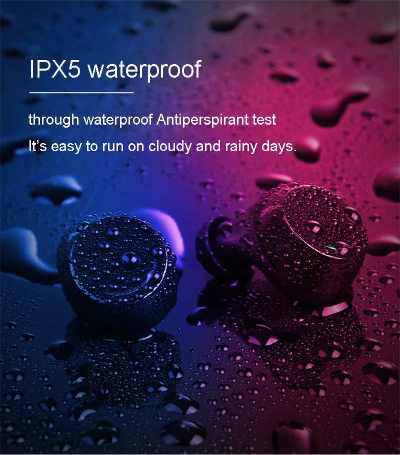

Bluetooth Earphone 5.0V TWS Wireless Portable Waterproof Sport Handsfree In-ear monitor for Airpods Celltphone