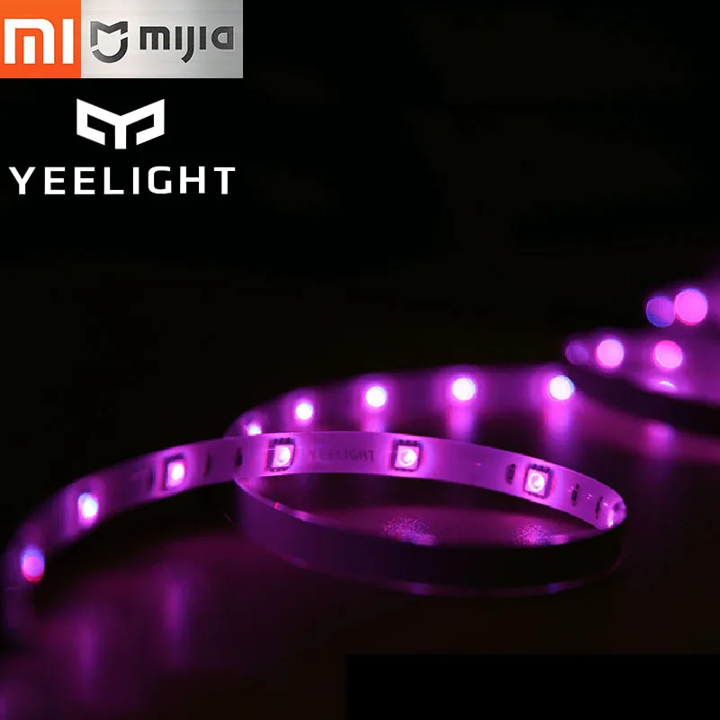 Original Xiaomi Yeelight RGB Smart LED Lightstrip Color WiFi Remote Control 16 Million Colors Flexible Intelligent Scenes